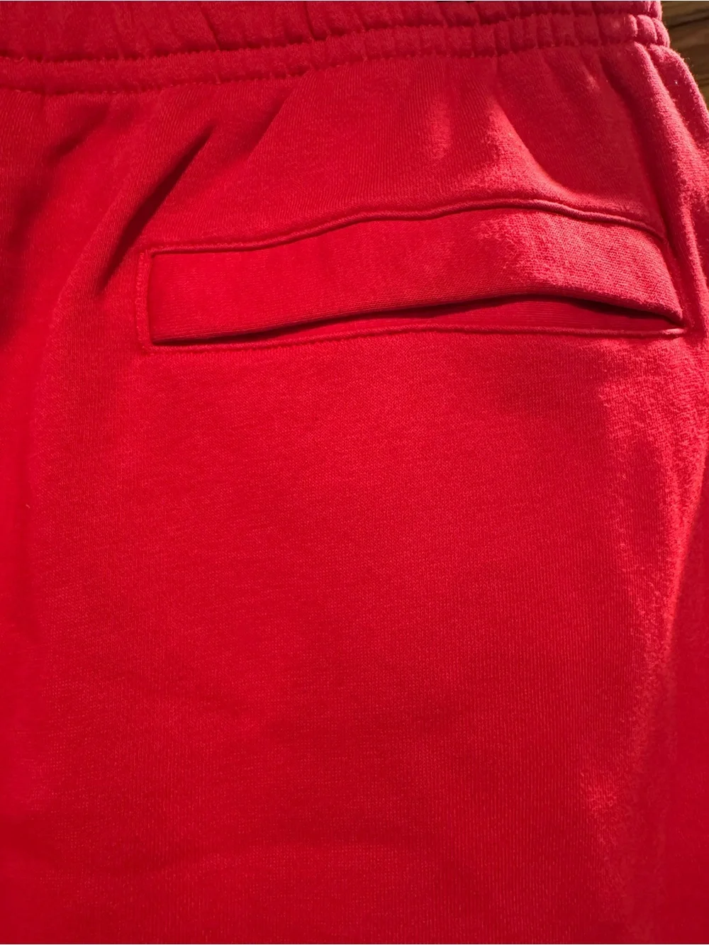 Nike Men’s Sweatpants Red Elastic Waistband Drawstring 2XL Used